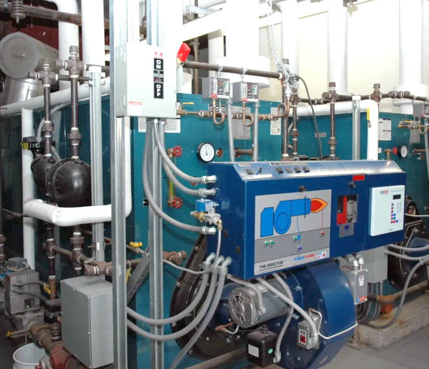 Mechanical equipment for ACTO, a mechanical service company.